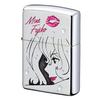 Люпен III ZIPPO Фудзико После душа Серебристый сатин