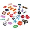 According To Embroidery Embroidery Cloth Sticker Computer Embroidery Chapter Personalized English Word Series Clothes Decoration Patch Sticker Cloth