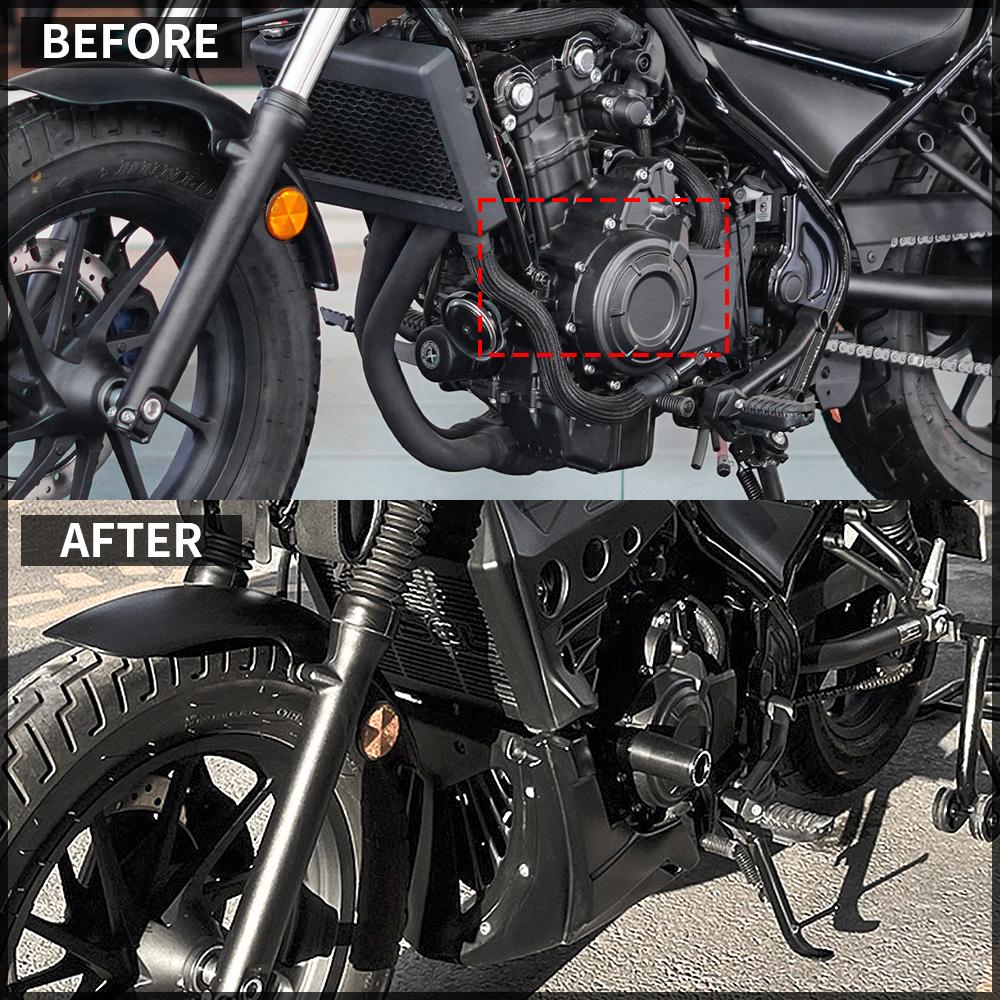 For Honda Rebel CMX500 CMX 500 Rebel500 2017-2025 Motorcycle Falling Protection Frame Sliders Fairing Guard Crash Pad Protectors
