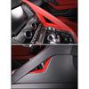 For Jaguar F-TYPE f type 2013-2024 Car Gear L-shaped Side Trim ABS Carbon Fiber Interior Accessories 1 Pcs LHD