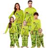 Parent-child Christmas Print Home Suit Long-sleeved Top And Pants