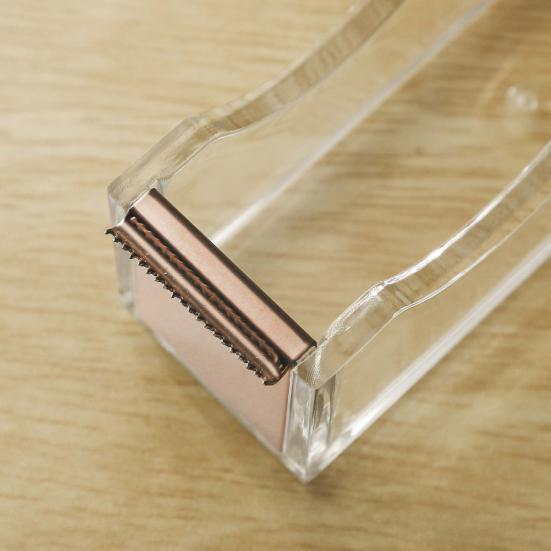 Диспенсер для ленты, прочный резак для подарочной упаковки, универсальный держатель акриловой ленты для домашнего офиса, школы