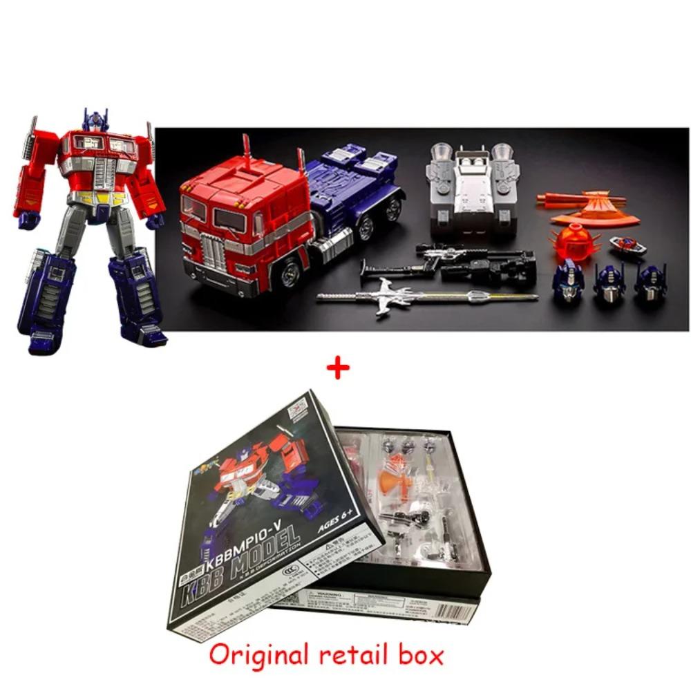 KBB MP10V Masterpiece Transformation Action Figure Toys OP Commander 18 см KO Prime Model Optims Prima Deformation Car Robot Gift