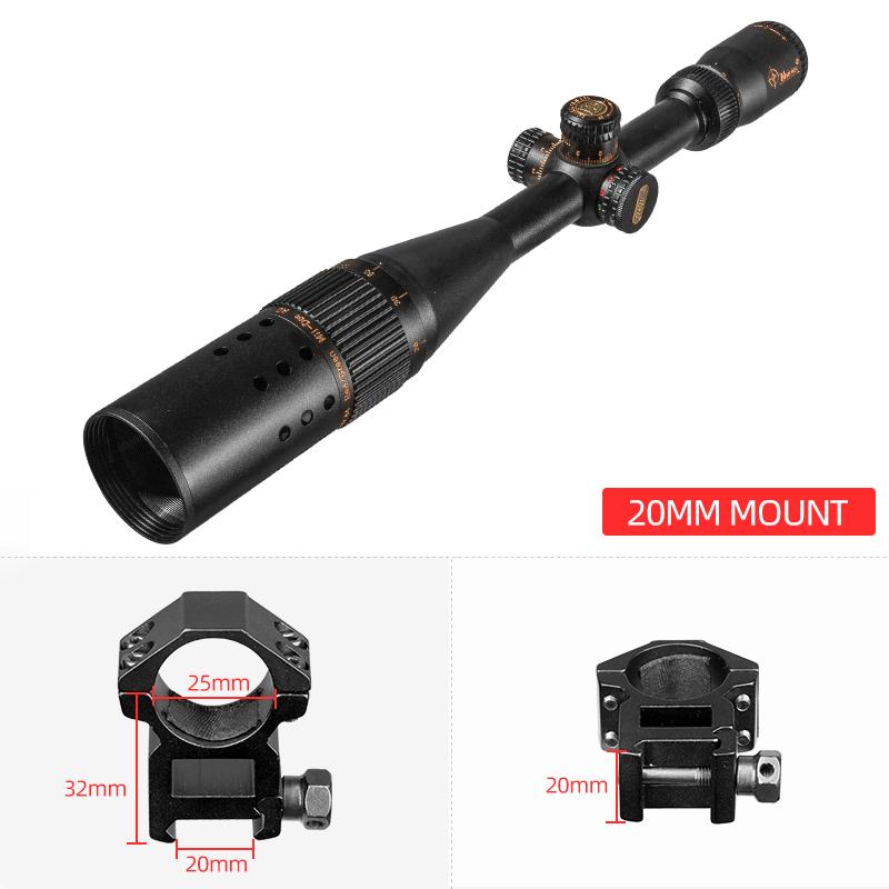 NSIRIUS 6-24X44 AOE Hunting Scope Red Special Crosshair Scope Scope for Hunting Scope Tactical Scope