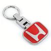 1Pcs Car H Logo Keychain 3D Metal Key Ring Accessories  for Honda Civic Fit Jazz Accord Pilot CRV Odyssey Passport City Shuttle RH6