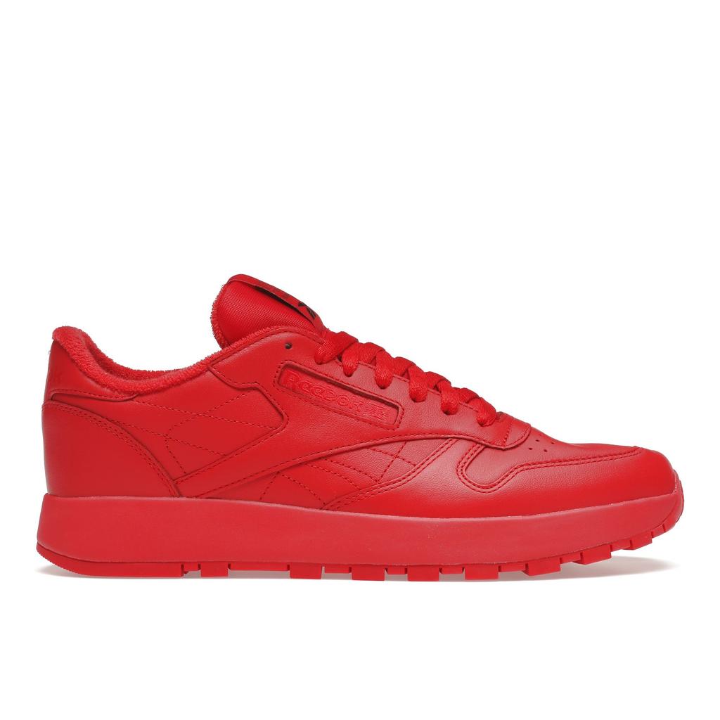 Maison Margiela X Reebok Classic Leather Tabi Vector Red Unisex Sneakers White Black H04866