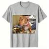 Sassy Side Eye Dachshund Meme Graphic T Shirt Funny Wiener Dog Print Dog Lover Gift Unisex Casual Cotton Short Sleeve Tee