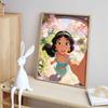 Disney Jasmine Princess cherry blossom selfie diamond painting mosaic diamond art painting kit handmade diy home decoration