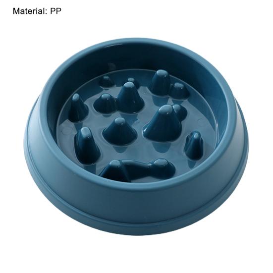 Миска для кормления собак Yousheng Pet Bowl с нескользящей поверхностью, большая вместимость, многоразовая, для медленного кормления, подходит для домашних собак.