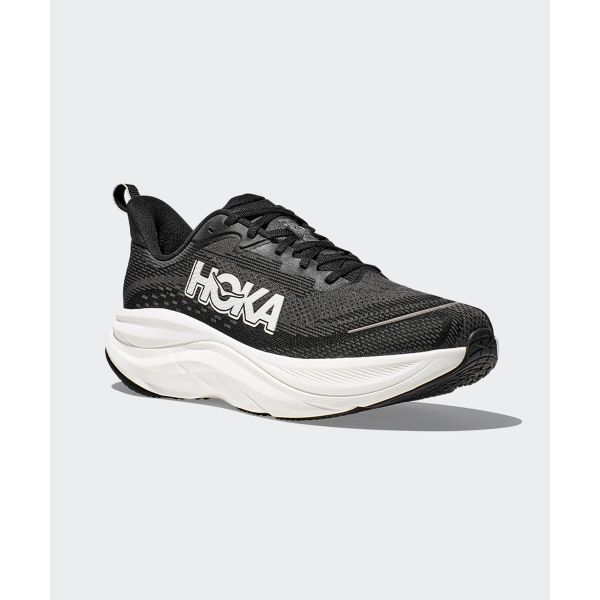 Hoka One One Skyflow Широкие Удобные Универсальные Прочные Поддерживающие Повседневные Беговые Кроссовки Мужские кроссовки Черный 1155117-BWHT