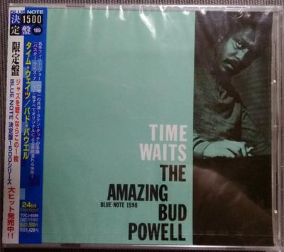 CD БАД ПАУЭЛЛ - Время ждет TOCJ6589 Blue Note 2005 Япония ОбиДжаз Б/У