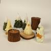 Santa Claus Scented Christmas Candles: Odor-Eliminating Fire & Pine Scents for Bedroom & Tree Decor