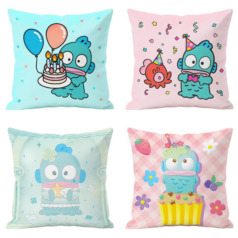 Hangyodon Double Sided Print Decorative Pillowcases Cushion Covers for Sofa Bedroom Decoration for Bedroom Home Decor Cool Stuff