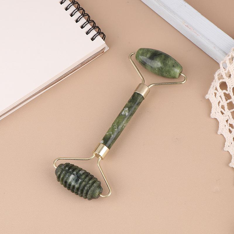 3 шт. Гуаша натуральный камень массаж лица нефритовый ролик Гуаша набор инструментов для массажа тела и лица спа