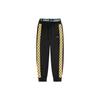 Спортивные брюки Li Ning Color Block Printed Loose Cuff, женские брюки, черные AKLS224-4
