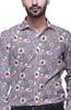 BestMan PrintedA  Men ShirtsA  Long Sleeve Printed Button Down Cotton Shirt