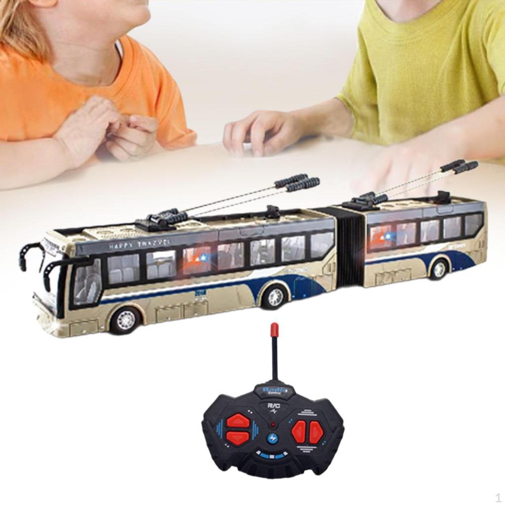 Пульт дистанционного управления Play Bus Radio 1/32 Реалистичные огни 27 МГц Электронная школа грузовиков