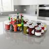 360 Degrees Rotating Rotating Fridge Tray Oval Condiment Organizer  Beverages