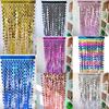 Glitter Party Door Curtain Fringe Birthday Decoration Baby Shower Love Wall Backdrop