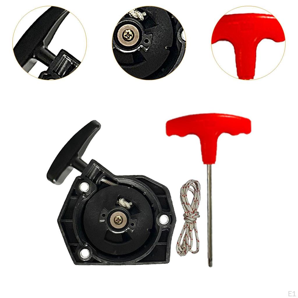 Стартер с ручным запуском, Замена, Прочный, Легко установить, Аксессуары для воздуходувки A051003310 для EB252