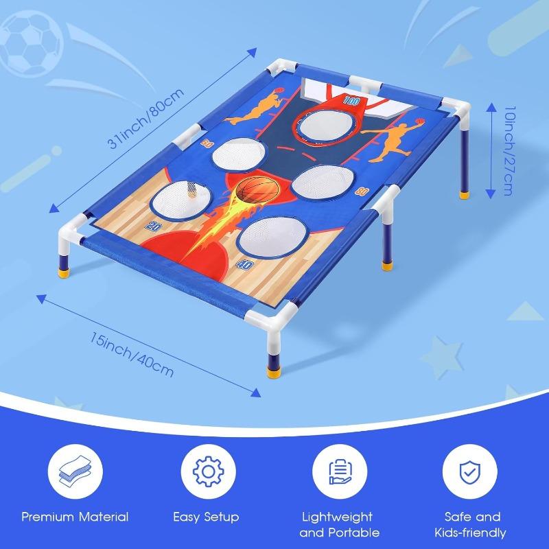 Набор карнавальных уличных игр для детей: мешочки с фасолью, игра «Кольцеброс», игра с бросанием на улице, семейная вечеринка, вечеринка для детей, подарок на день рождения