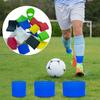 1 Pair Anti-Slip Tape Shin Pads Band Practical Soccer Shin Guard Strap Silicone Shin Pad Holder for Adults Man and Women