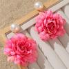 Bohemia Earrings Pearl Dangle Earring Korean Style Simulated Flower Earring Pearl Earrings  Gift