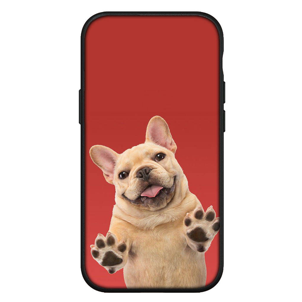 Чехол для iPhone 16 15 14 Xiaomi Redmi Note 13 12 11 Pro Max X 10 8 9 XR Samsung Galaxy S24 S23 A05 12C 13C OPPO Huawei France Bulldog Dog Phone Case