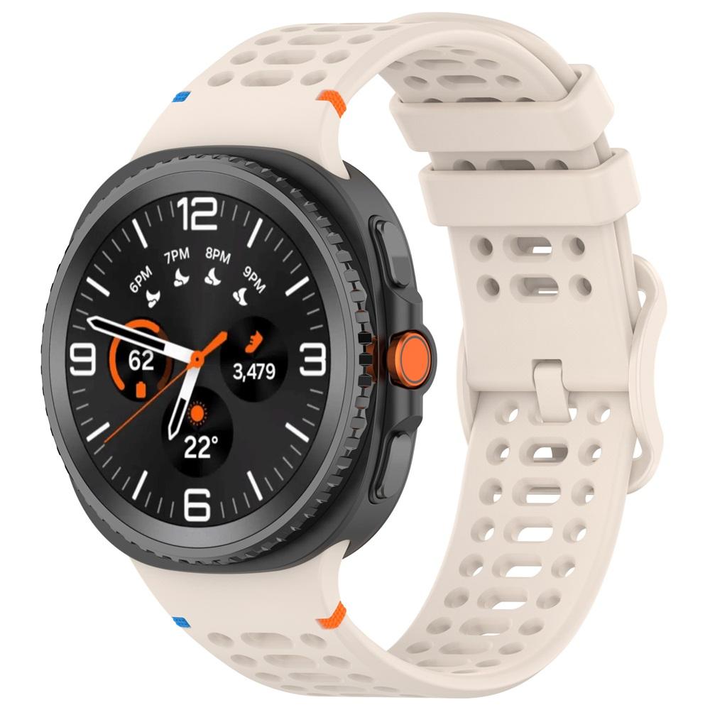 Официальный силиконовый ремешок для Samsung Galaxy Watch 8 40мм/44мм, ремешок для часов, регулируемый браслет, аксессуары для Galaxy Watch 8 Classic