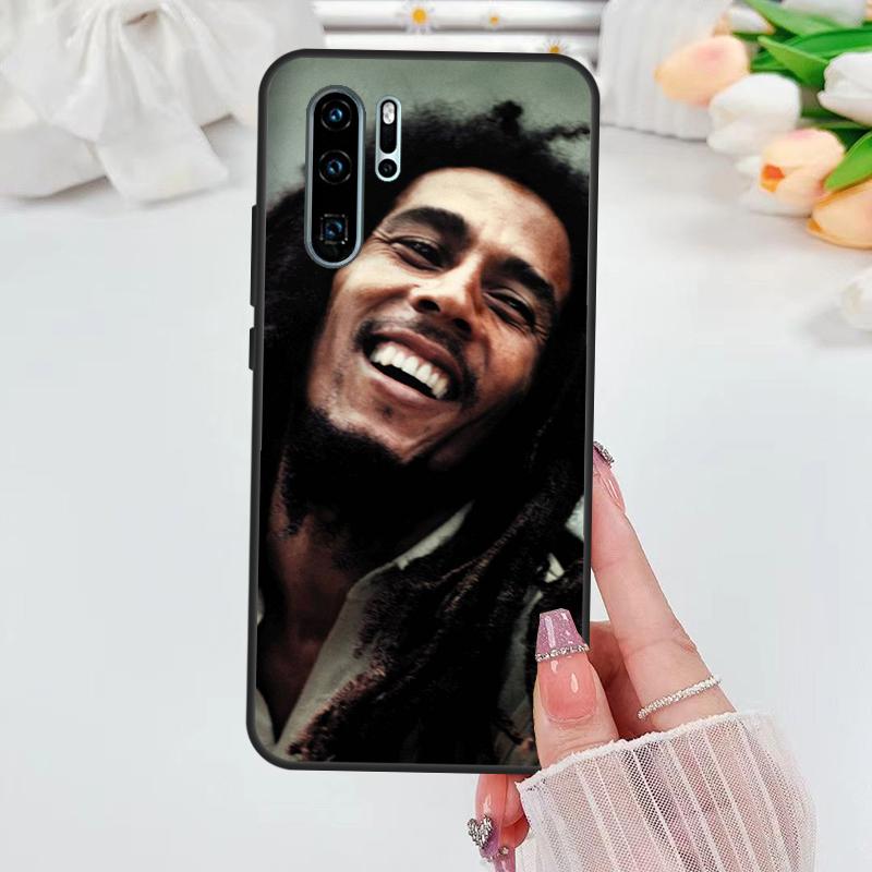 Reggae Singer Bob Marleys Case For Huawei Nova Y90 Y70 Y61 Y60 5T Nova 9 10 SE 3i 7i 8i 11i P40 P30 Lite P60 Pro Case