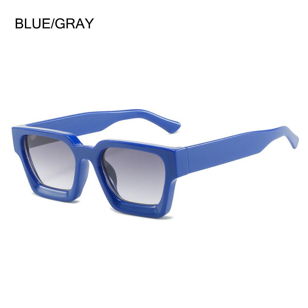 Fashion Square Frame Eyewear Punk Retro Sunglasses Ladies Shades Shades Women Sunglasses
