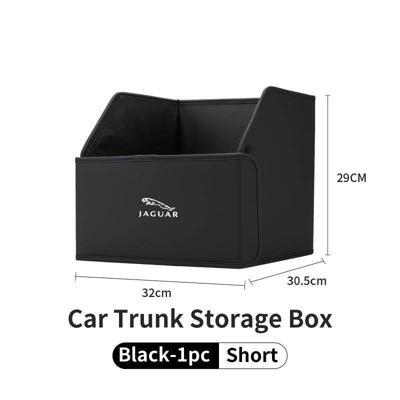 Car Trunk Organizer Tools Storage Box Tidying Case Accessories For Jaguar XF XJ XFR XKR S-Type F-Type X-Type F-Pace I-Pace E-Pac SS1