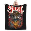 Плед Ghost Band Secret Of The Muse Флисовый Текстильный Декор Многофункциональный Супер Теплый Плед для Кровати Спальни Покрывала