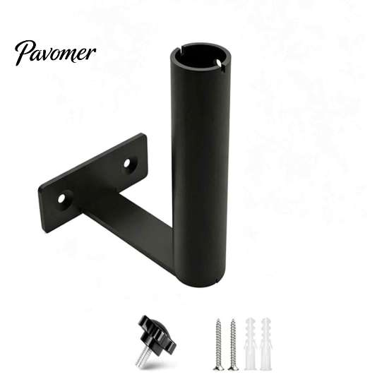 Garden GPS Base Antenna Wall Mount Bracket for Navimow I105E, Stainless Steel 90 Durable Degree Angled, Weather Resistant Exterior Mounting