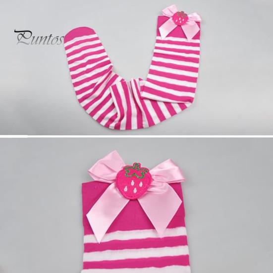 1 пара рождественских чулок в полоску с цветными блоками в стиле ретро, яркий цветной бант, нескользящие, обтягивающие, для выступлений, косплей, мини-платье, юбка, длинные носки