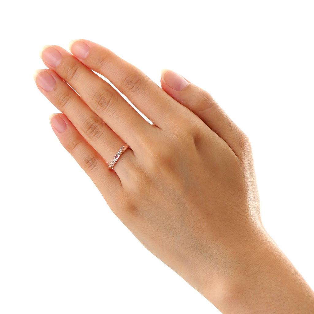 THE KISS Size 5 Hidden Ring for Perfect for Gift Wrapping and Box Included DI-SR1821PSP [Disney Collection] Mickey/Silver Women, Christmas,