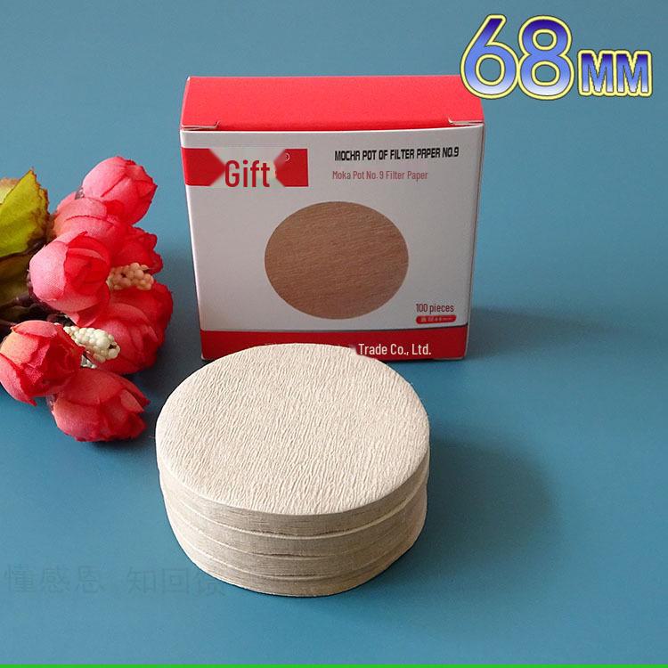 Круглый кофейный фильтр бумажный Нет. 369 за гейзерный кофе, ледяной кофе и вьетнамский пуровер
