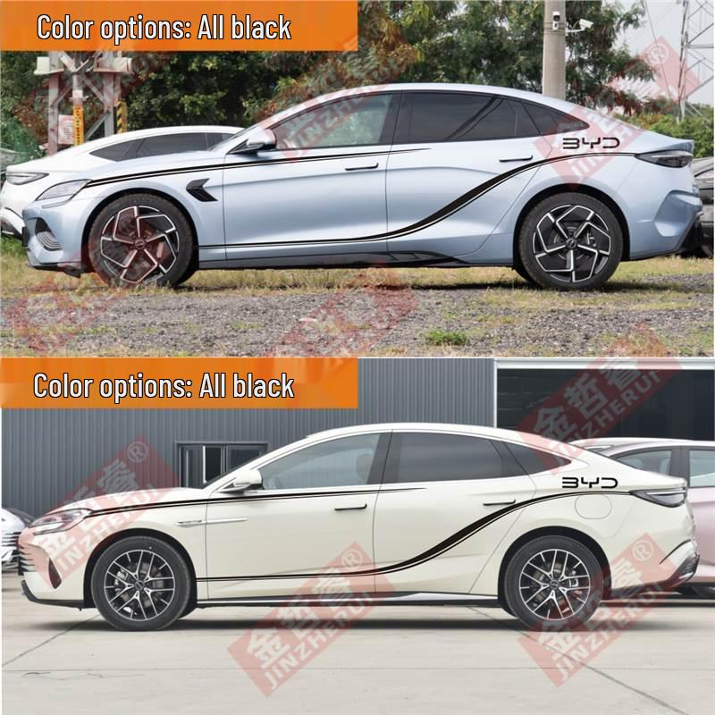 Наклейки на автомобиль BYD Seal: Персонализируйте свой Han EV DMI спортивными, персонализированными наклейками на кузов