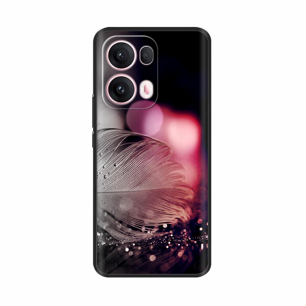 Чехол Reno13/Reno13 Pro для OPPO Reno 13 5G Мягкая задняя крышка из ТПУ-силикона для чехлов телефона OPPO Reno 13 Pro Милые Fundas Ударопрочный