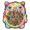Оригинальная деревянная пазл-игрушка-орнамент-декор Big Tooth Ni Zai, штабелируемая