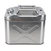 5.2 Gallon 20L Stainless Steel Fuel Can Corrosion Resistant Portable US Gasoline Petrol Gas Tank