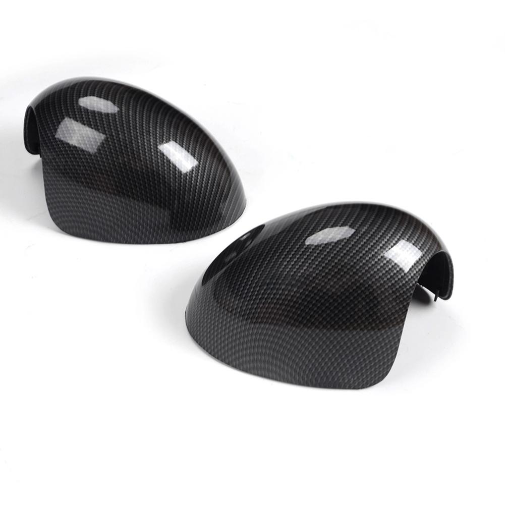 ABS Carbon Texture Wing Mirror Cover Cap 51162754913 For Mini For Cooper R55 R56 R57 R58 R60 R61 2007-2014 -2Pcs
