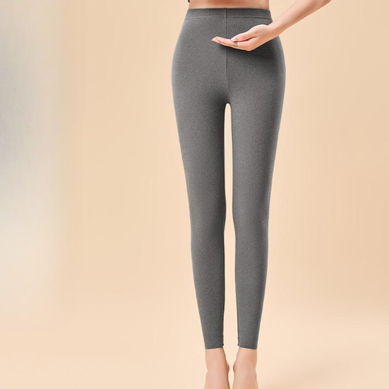 Long Johns with Low Waist and Double-sided Heating and Warm Tights, New Leggings for Women