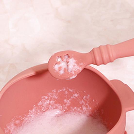 2 шт. ложки для кормления младенцев, силиконовая ложка с двойной головкой для отлучения младенцев, обучающая ложка, не содержащая бисфенол-А, столовые приборы для малышей