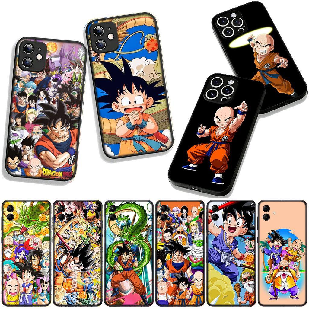 Phone Cover Krillin DragonBalls Dragon Gokus Ball for Apple iPhone 16 15 14 Plus 13 12 Mini 17 Pro Max + ProMax 16E Air 15+ Case