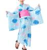 Separate Set with 130 Light Blue X Obi [Yurakuan] Children's Yukata, Girls, Obi, (1 Pink, 130)