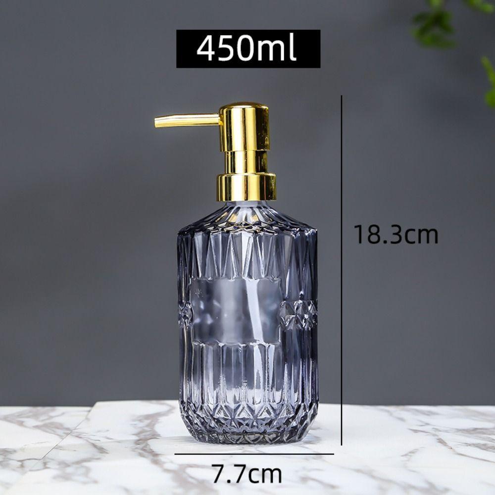 450 мл бутылка шампуня лосьона стеклянная бутылка дезинфицирующего средства для рук новый ручной дозатор мыла