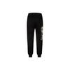 EVISU Knitted Sweatpants Men's Black Moderate Cuffed Pants 2EAHTM2SP352XXCT