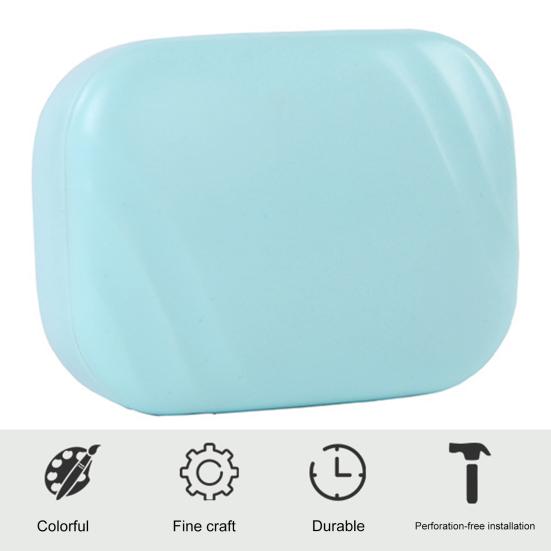 Держатель для зубных щеток УФ-дезинфицирующее средство Без перфоратора Настенный противоскользящий USB-аккумулятор для путешествий и дома Чехол для чистки зубных щеток для всех электрических и ручных устройств