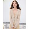 82% Lyocell premium exterior cardigan, 2026 spring and summer new casual knitwear